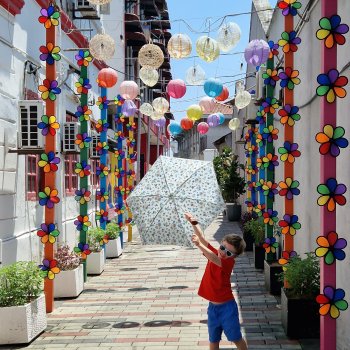 Child in Penang Malaysia