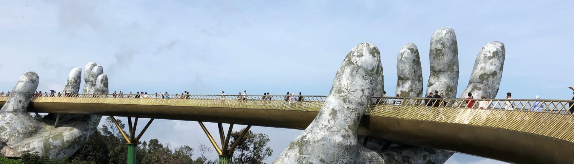 Golden Bridge at Da Nang