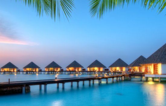 Maldives over water villas