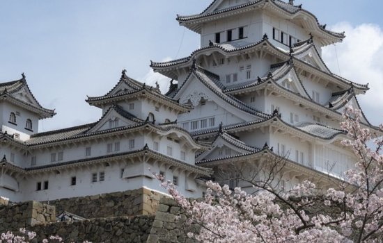 photo of himeji castle in japan