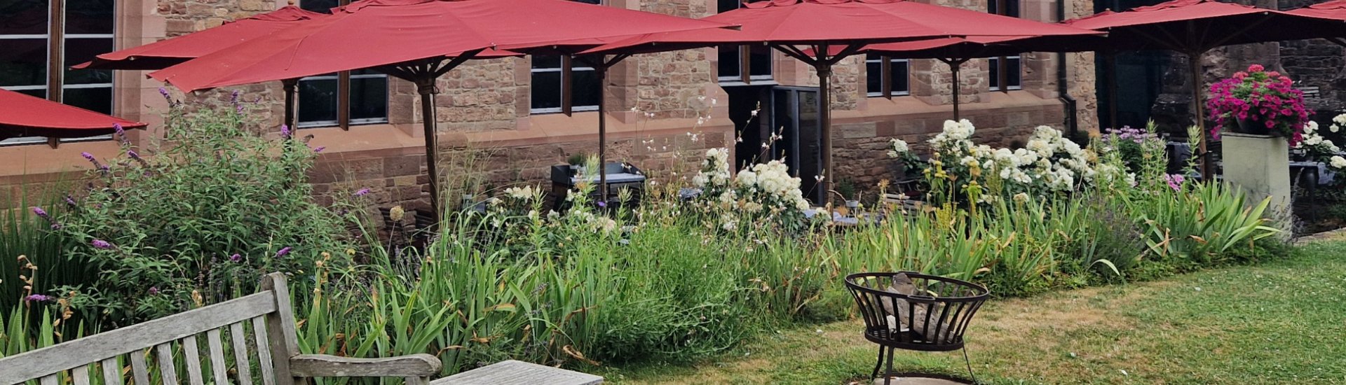 Photo of garden at Kloster Hornbach, Germany