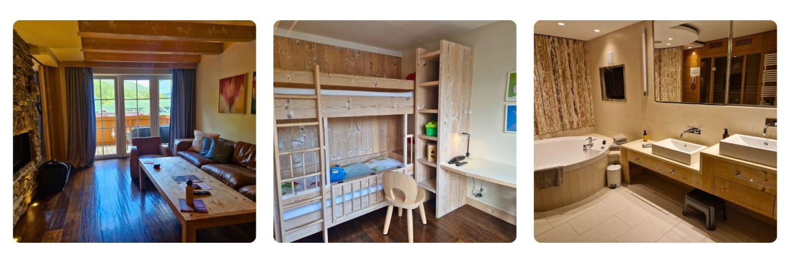 Photos of family wellness suite, Alpenrose, Tyrol, Austria